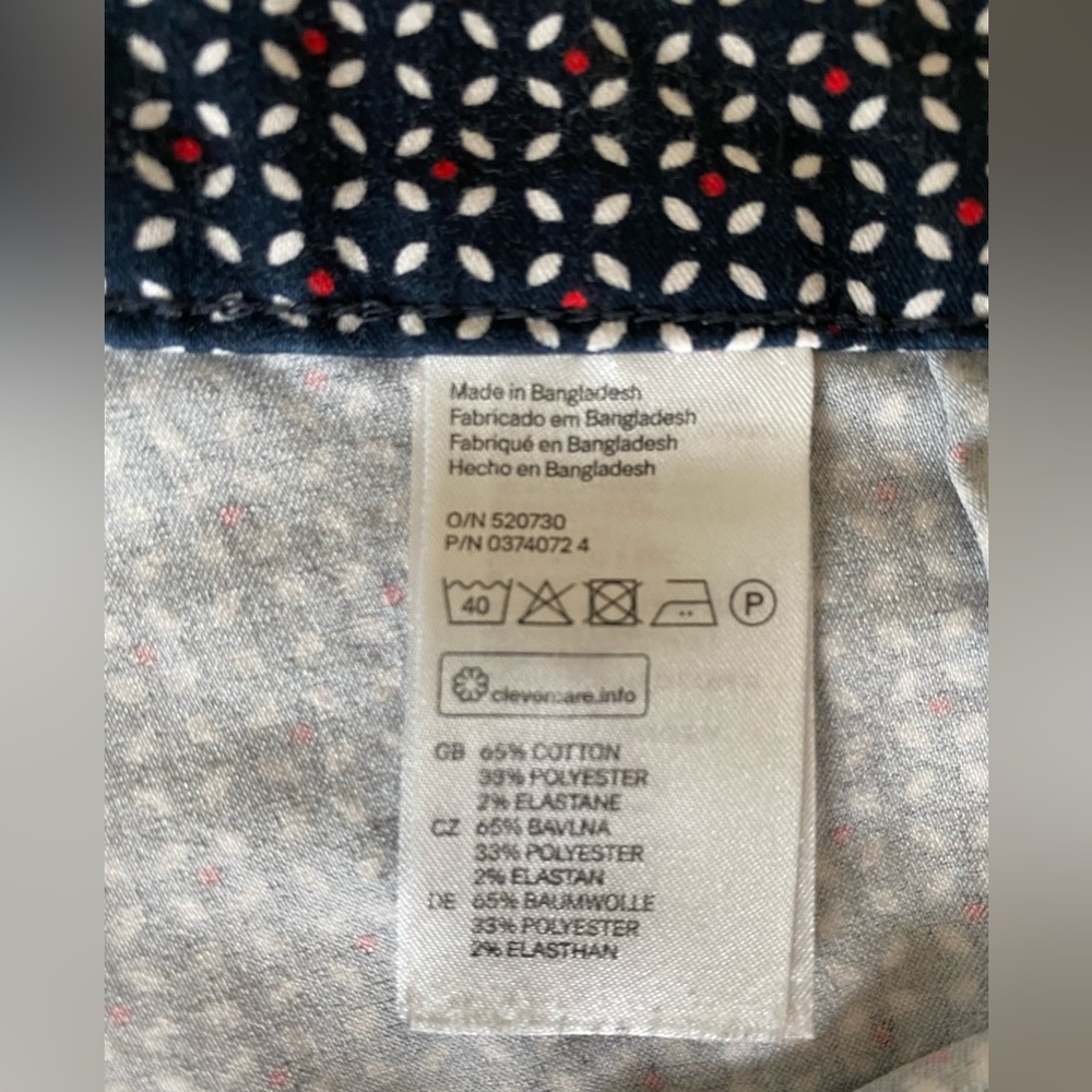 H&M patterned work pants - Picture 5 of 5